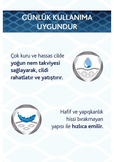 Derma Kuru Ve Hassas Ciltler İçin Günlük Yoğun Nemlendirici Vücut Losyonu 200 Ml