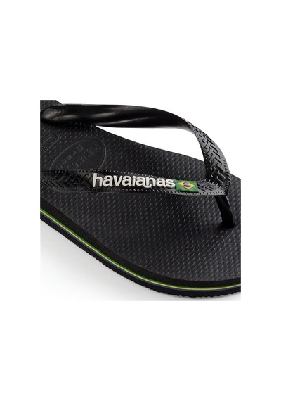 Havaianas Brasıl Logo Erkek Siyah Terlik - 4110850