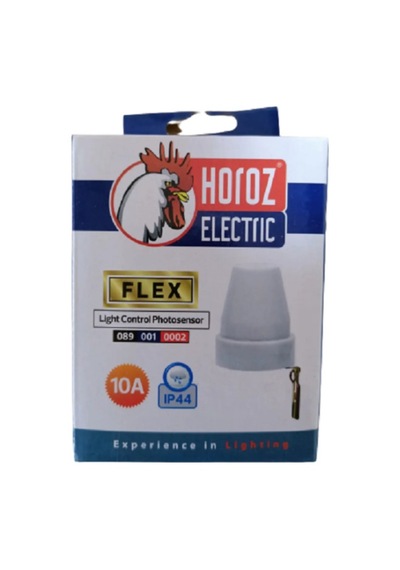 Elektrik Flex Günışığına Duyarlı Fotosel Role 10a 1200w Ip44