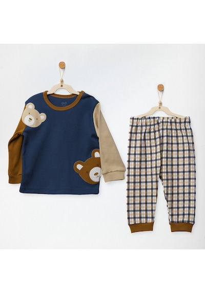 Andywawa Bebek Pijama Ac27150 Lacivert