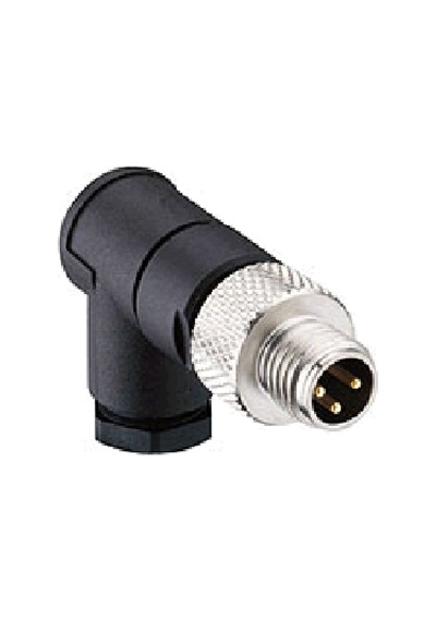 Zhong M8pgf-3d ,m8/3-pin Açılı Erkek Soket