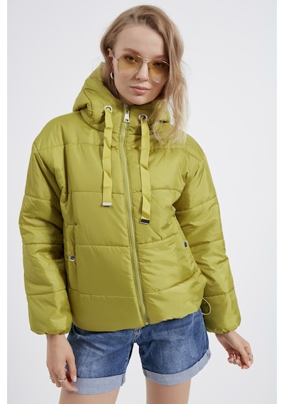 Meecy Kadın Açık Yeşil Geniş Kesim Oversize Kapüşonlu Şişme Mont Açık Yeşil Açık Yeşil Meecy Kadın Açık Yeşil Geniş Kesim Oversize Kapüşonlu Şişme Mont Açık Yeşil Açık Yeşil