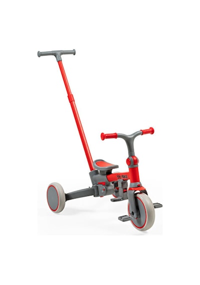 Baby2go Go-bike Ebeveyn Kontrollü 3 Tekerlekli Tenteli Bisiklet Haki