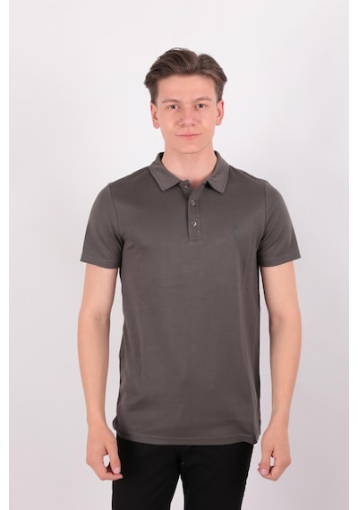 Fıve Pocket Five Pocket Fp24b2022 Erkek Pike Modal Polo Yaka T-shırt Füme