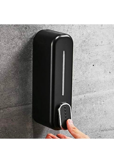 Buffer Siyah Duvara Monte Köpük Sabunluk Dispenser 300 Ml