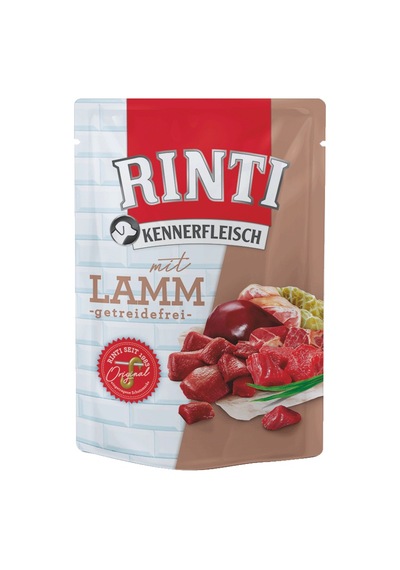 Rıntı - 16 - Kuzulu Pouch Köpek Maması 400 Gr X - Aconcept - 5 Adet