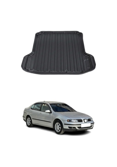 Seat Toledo 1999-2004 Arası Uyumlu Araca Özel Kauçuk Tpe Bagaj Havuzu Siyah