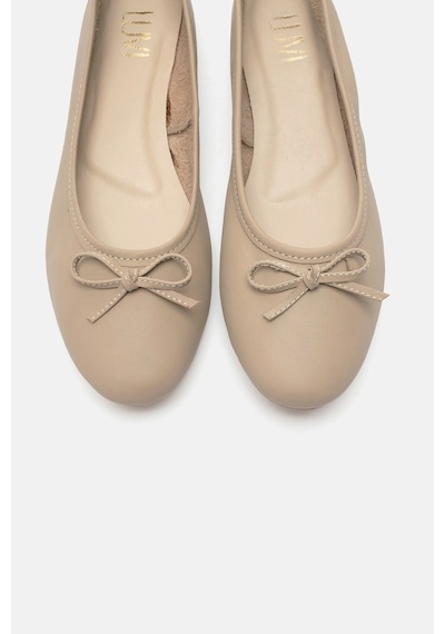 Luvishoes 01 Biskuvi Cilt Kadın Babet Koyu Bej