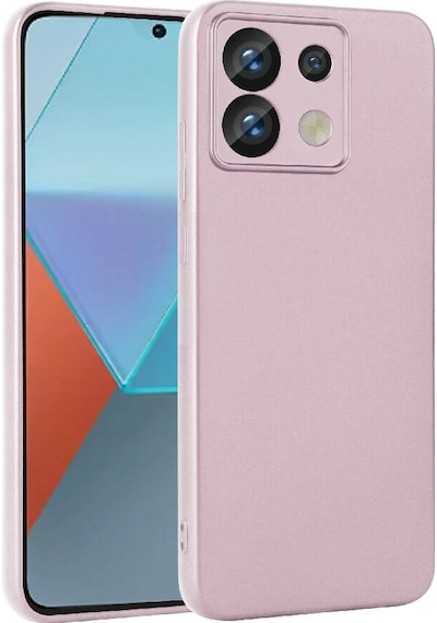 Xiaomi Redmi Note 13 Pro 5g Kılıf Zore Premier Silikon Kapak Rose Gold