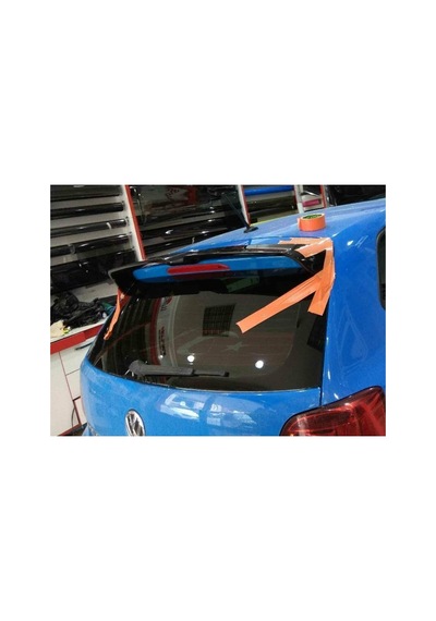 Vw Polo 6r-6c Oettinger Boyalı Spoiler Pianoblack 2009-2018 Arası Uyumlu