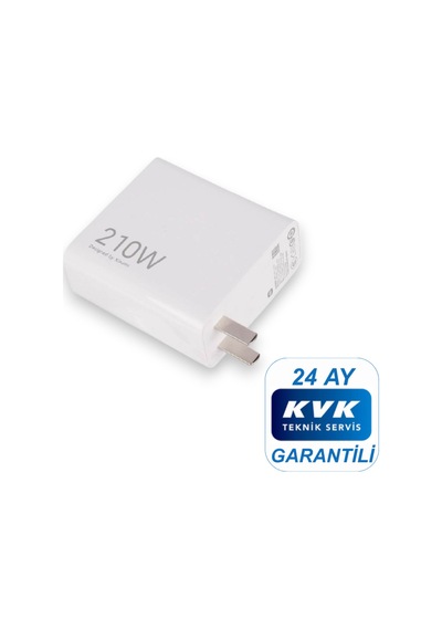 Xiaomi 210 Watt Hızlı Şarj Aleti Adaptörü Kablo Seti Kvk Teknik Servis li A