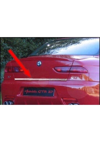 Alfa Romeo 156 Formlu Krom Bagaj Alt Çıtası N11.1563