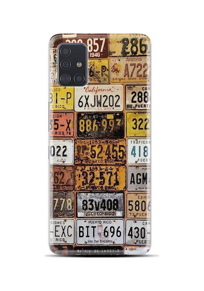 Samsung Samsung Galaxy Uyumlu A31 Kılıf Boutique Baskılı Resimli Yeni Plakalar Pcode -099