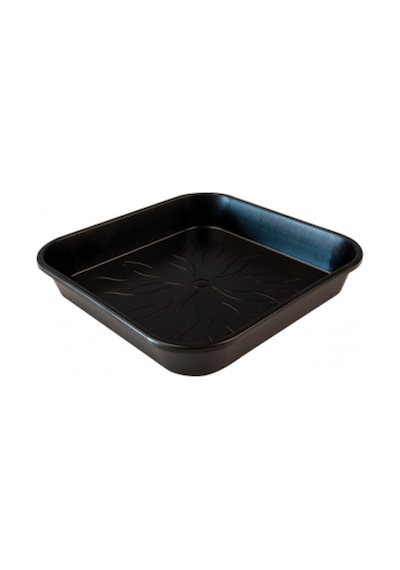 5 Adet Kare Saksı Tabağı 17 Cm