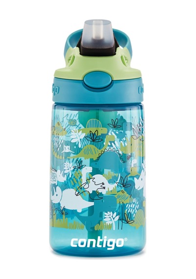 Contigo Gizmo Flip Pro Dinos Tritan Çocuk Suluğu 420 Yeşil