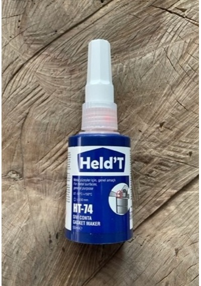 HELDT ISIYA DAYANIKLI SİLİKON 50ML TURUNCU SIVI CONTA