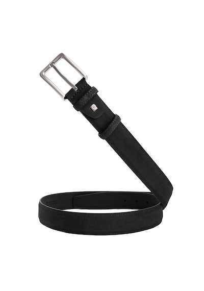 Pierre Cardin Suet Deri Erkek Kemer En 3,5 Cm Pc-1009 Siyah - Suet