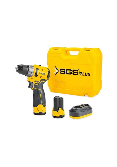 Sgs SGS5080 2 Akülü 12V Şarjlı Matkap Seti 2.5 Amper Vidalama Seti