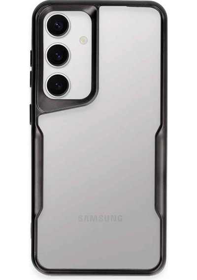 Samsung Galaxy S24 Uyumlu Kılıf Boyi Silikon Kapak - Siyah