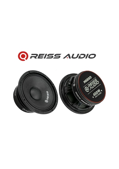 Rs-m6ego Çifti 900wat-400w Rms Metal Kapaklı 16 Cm Oto Midrange H