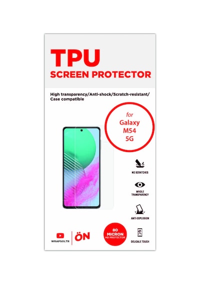 Samsung Galaxy Uyumlu M54 5g Ekran Koruyucu Tam Kaplayan Esnek Hd Film