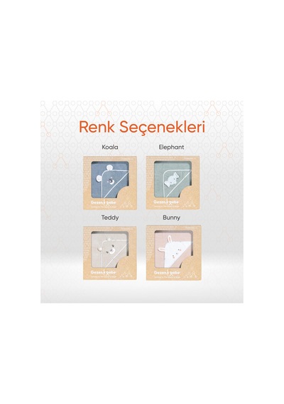 Gezenbebe Hero Kahraman Başlıklı Bebek Ve Çocuk Kurulama Havlusu 75 x 75