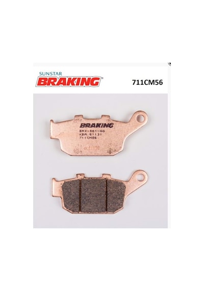 Triumph Tiger 800 Xc Arka Fren Balatası Braking 711cm56 Sinterli Bala