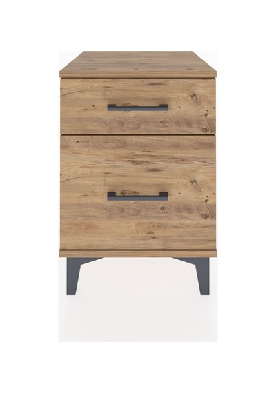 Hyperion Komodin 2 Çekmeceli 44x44x64 Çam-çam Çam