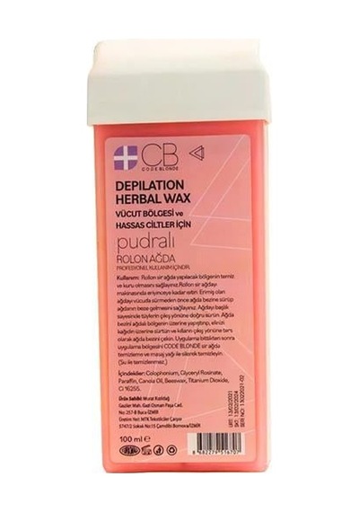 Code Blonde Kartuş Ağda 100ml. Pudralı