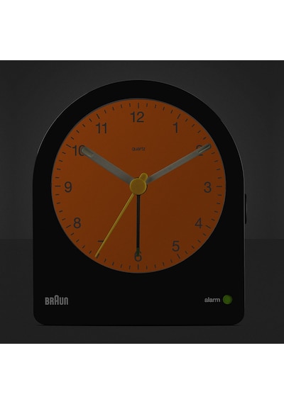 Braun Bc22b Siyah Klasik Analog Alarmlı Masa Saati Brn.bc22b