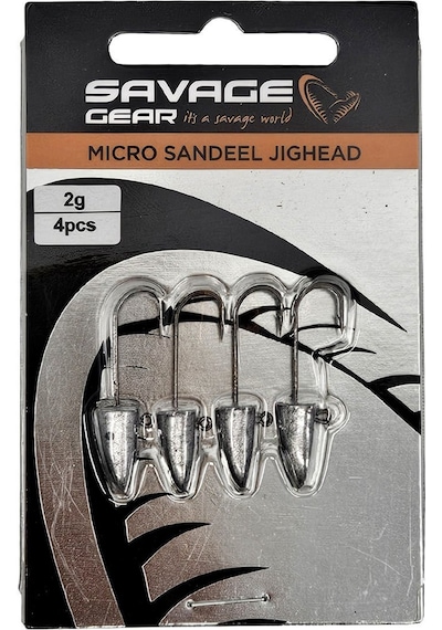 Savage Gear Lrf Micro Sandeel Jighead 4 Adet 8