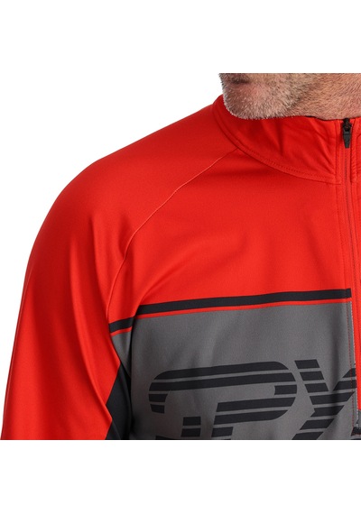 Spyder Paramount 12 Zip Erkek Kırmızı İçlik Üst 22417