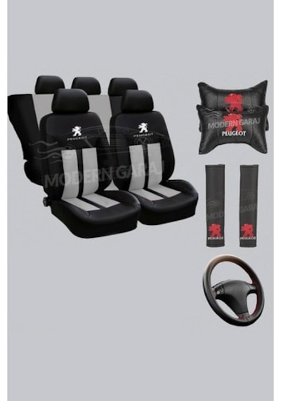 Peugeot 307 Oto Koltuk Kılıfı Boyun Yastığı Kemer Konforu (516846845)