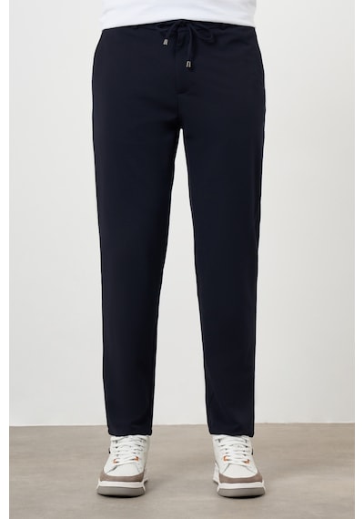 Morven Erkek Lacivert Slim Fit Jogger Pantolon Lacivert