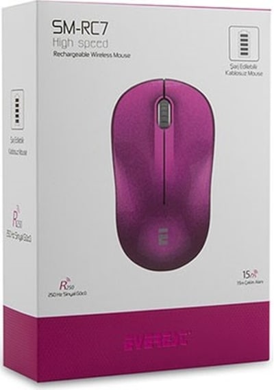 Everest SM-RC7 Şarj Edilebilir Kablosuz Mouse