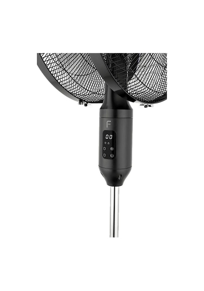 Fakir Duoflow Çift Başlıklı Vantilatör Siyah 50w