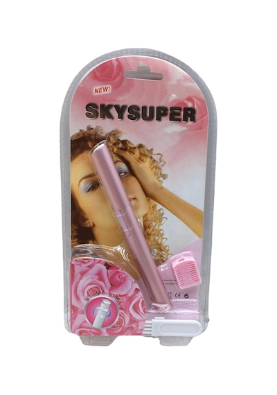 Grandsell Pilli Yüz Tüy Alma Makinesi- Pembe - Kalem Tasarımlı - Pratik Kullanım