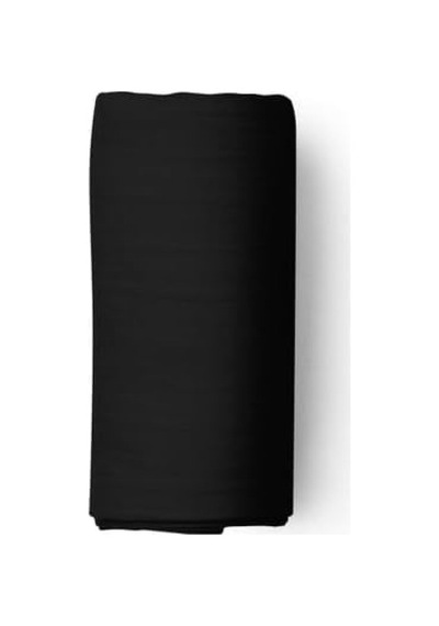 Çift Kişilik Lastiksiz Pamuklu Ranforce Siyah Nevresim Takımı - 200x220 Diğer