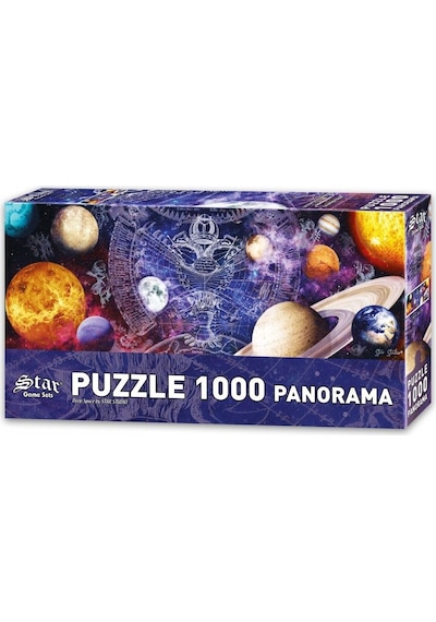 Star Puzzle 1000 Parça Uzayın Derinlikleri Panorama Puzzle