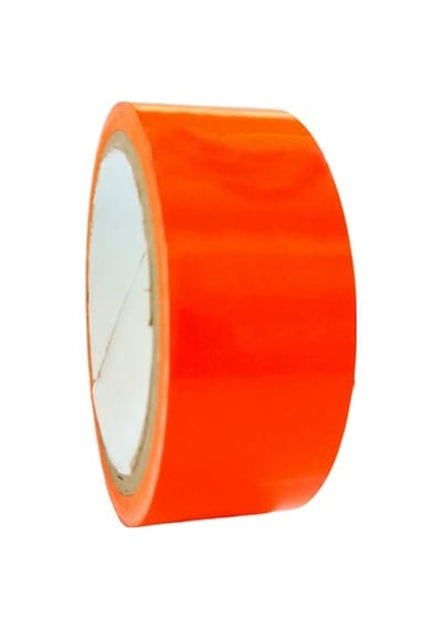 Turuncu Cam Montaj Bandı 45 Mm Pvc Bant Tamir Bandı 30 Metre 3 Ad