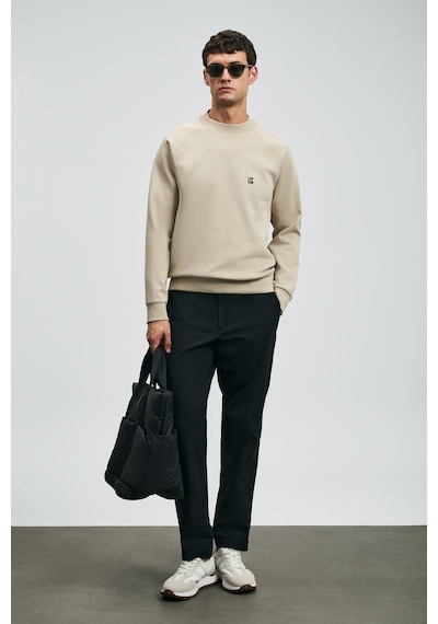 Lufian Erkek Daren Smart Slim Fit Chino Pantolon 112190340 Siyah Siyah