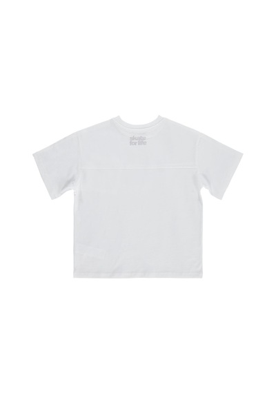 Civil Boys Basic Flamlı 6-9 Yaş Tişört - Kırık Beyaz