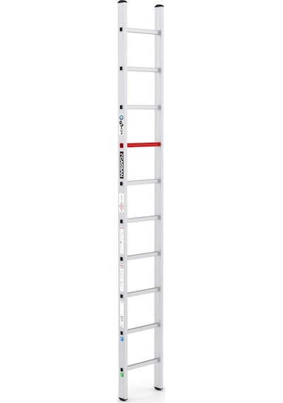 Çağsan T0030 10 Basamaklı Mono Tek Parçalı Alüminyum Merdiven