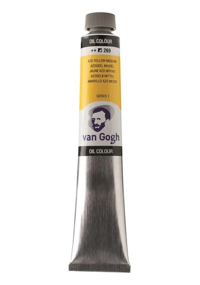 Talens Van Gogh Yağlı Boya 200 Ml 269 Azo Yellow Medium Karışık, Çok Renkli