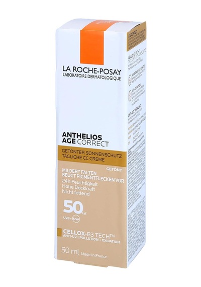 La Roche-posay Anthelıos Age Correct Tinted Cream Uv Kaynaklı Yaşlanma Karşıtı Renkli Güneş Kor