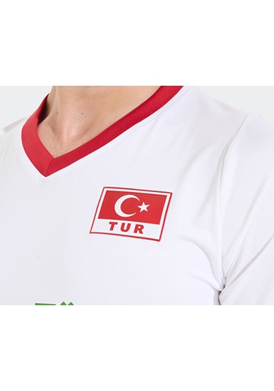 Adidas Türkiye Voleybol Milli Takım Forması Türkiye Erkek Voleybol Milli Takım Forması Km7472 Beyaz