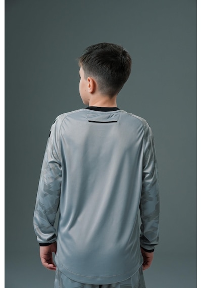 Hummel Line Kaleci Tek Üst Forma Gri Çocuk