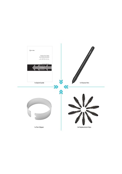 Xp-pen G430s - Grafik Tablet, Pasif Kapasitif Kalem 8192 Seviyeler, Boyutu 4 X 3 İnç, Osu Çizim İmza Oynamak İçin