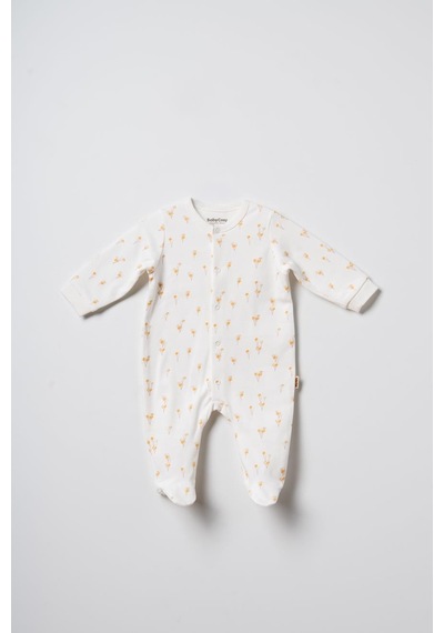 BabyCosy Organic Wear Bebek 10'lu Hastane Çıkışı Set %100 Organic Pamuk Yenidoğan Serisi - Csy3066 Ekru