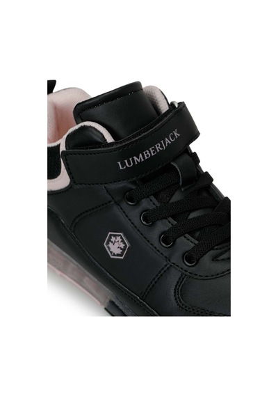 Lumberjack Cap Hı Siyah Kız Çocuk High Sneaker 000000000102697161